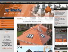 Tablet Screenshot of kp-strechy.cz